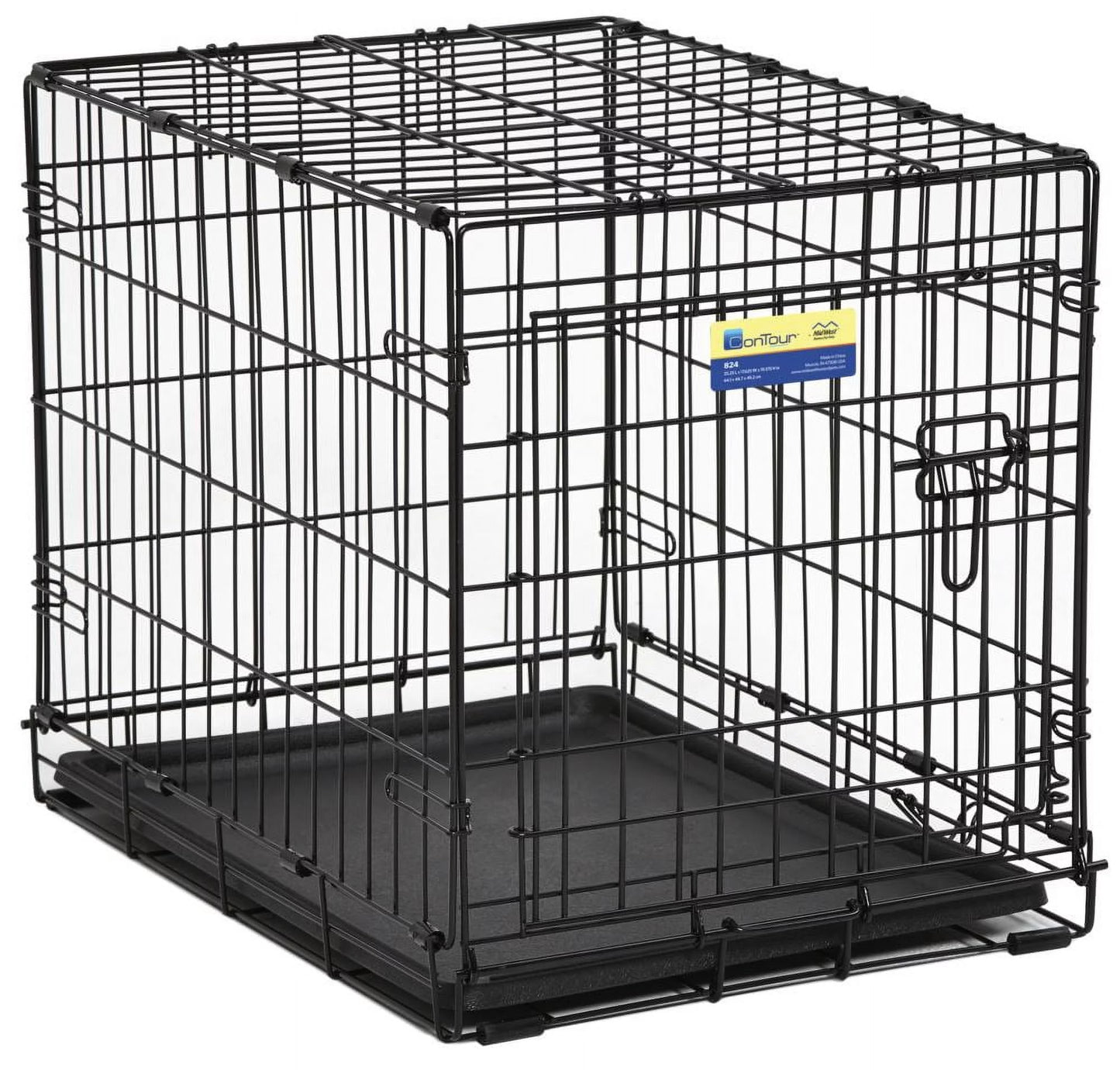24" Contour Single Door Crate