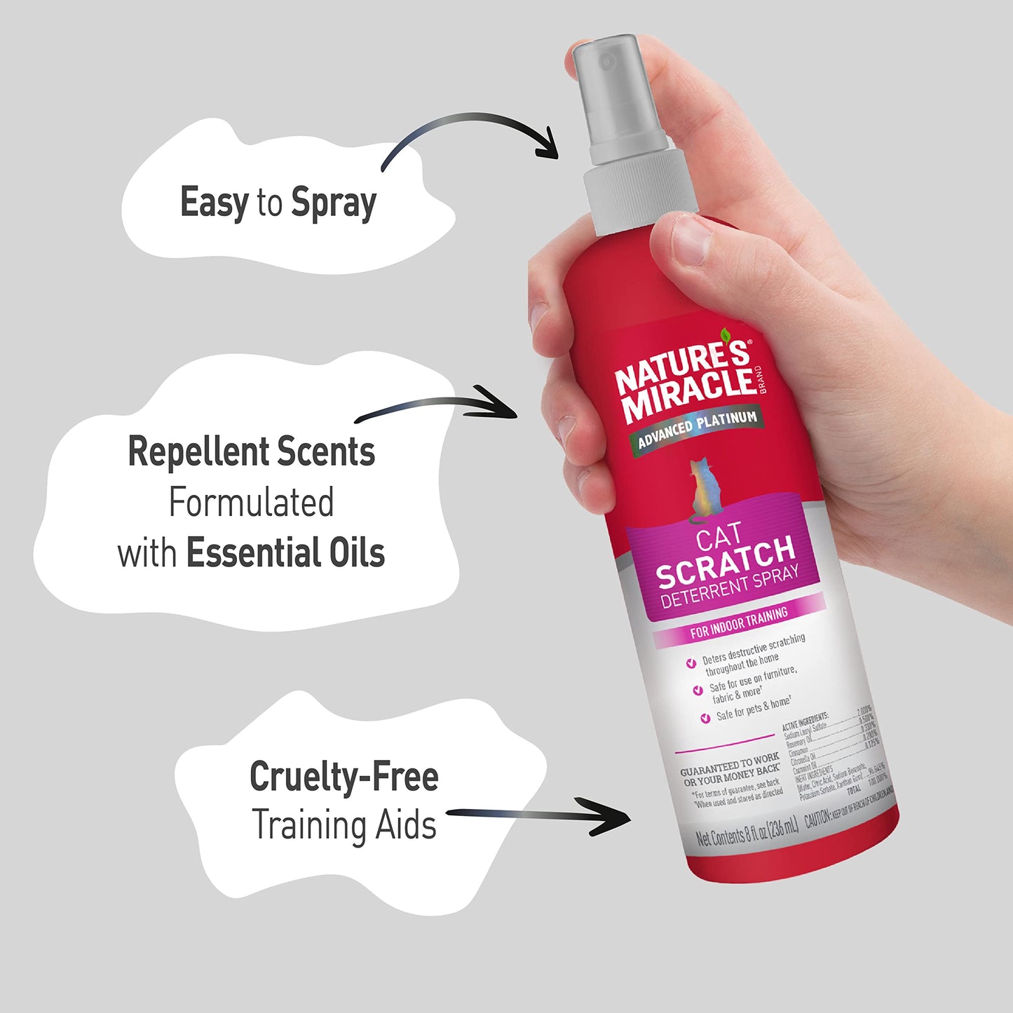 Advanced Platinum Cat No Scratch Spray 8oz