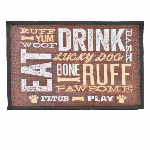 12x19 Dog Day Expressions Fashion Mat