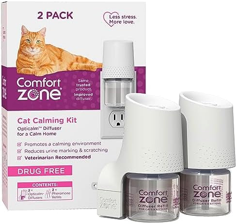 Comfort Zone Cat Calming Diffuser Refills 2ct