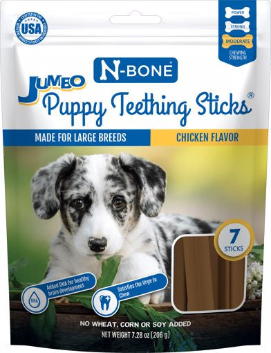 N-Bone Puppy Teething Sticks-Chicken Flavor