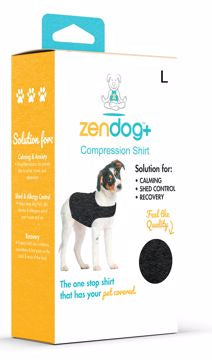 Zen dog Compression Shirt w/Shed Control - Large