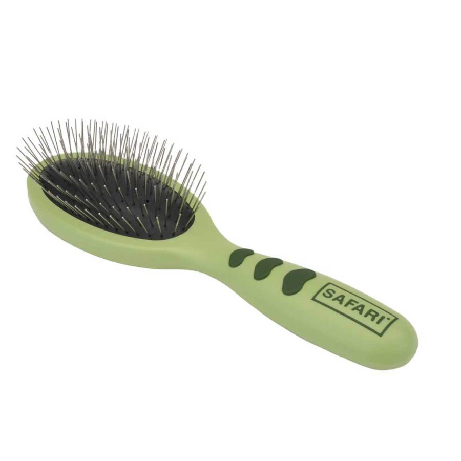 Safari Wire Pin Brush/Undercoat- Long Hair/Small Dogs