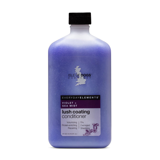 Isle of Dogs Lush Coating Conditioner - Violet & Sea Mist 16.9oz.