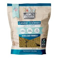 Howl’s Kitchen Canine Cookies - Lamb & Blueberries Flavor - 10oz