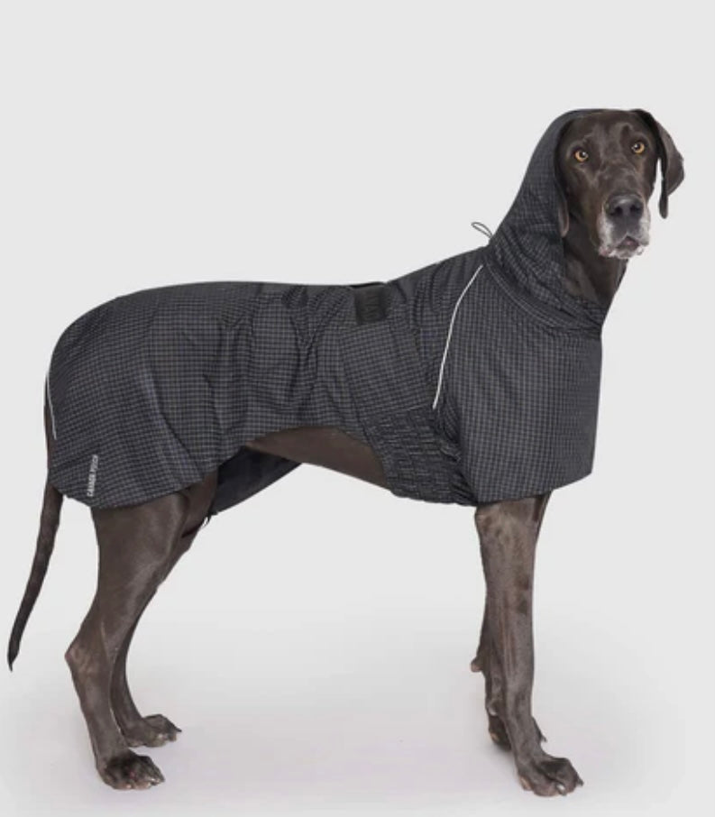 Canada Pooch-Complete Coverage- Black Reflective
