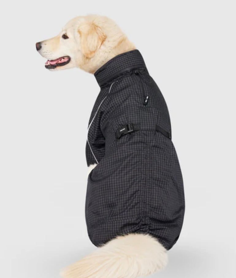 Canada Pooch-Complete Coverage- Black Reflective