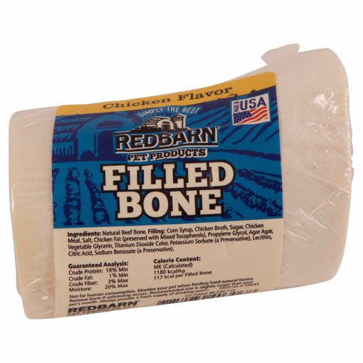 Redbarn Filled Bone-Chicken Flavor 2-3in