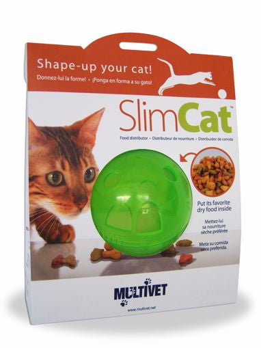 Slim Cat Treat Puzzle-Green