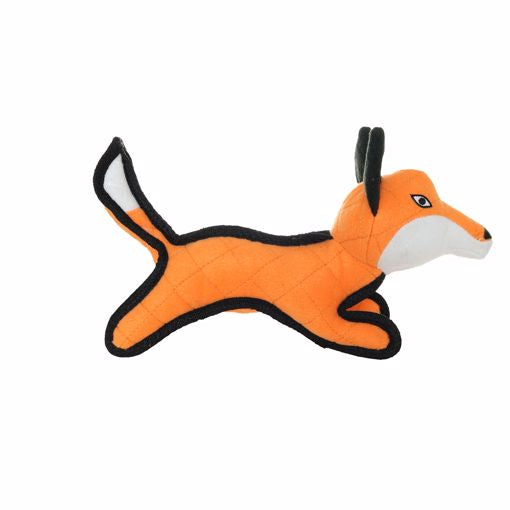 Tuffy Jr. Zoo Dog Toy- LG-Fox