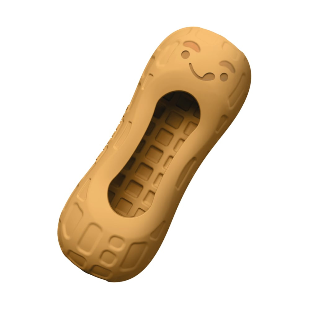 Strong Chew Fillable Peanut Dog Toy-Peanut Butter