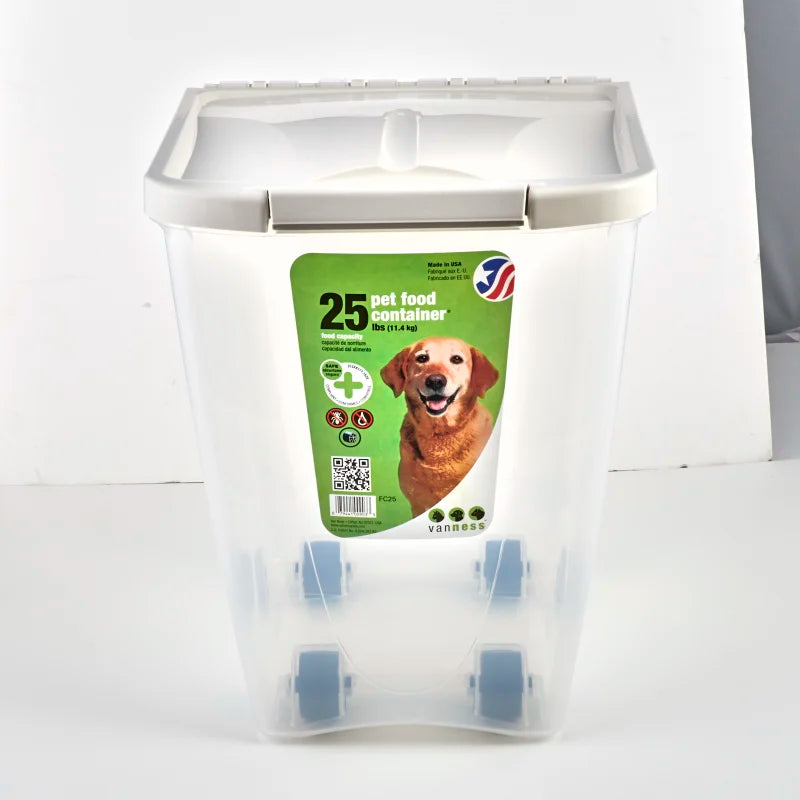 25 Lb Pet Food Container