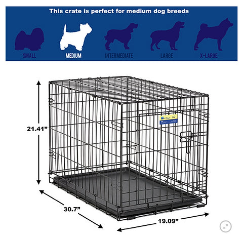 30" Contour Single Door Crate