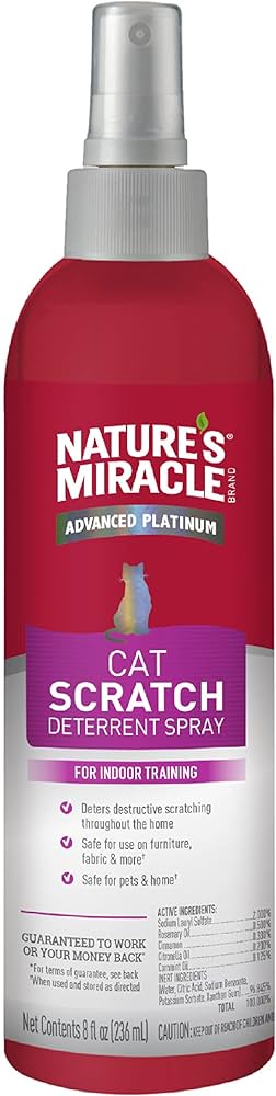 Advanced Platinum Cat No Scratch Spray 8oz