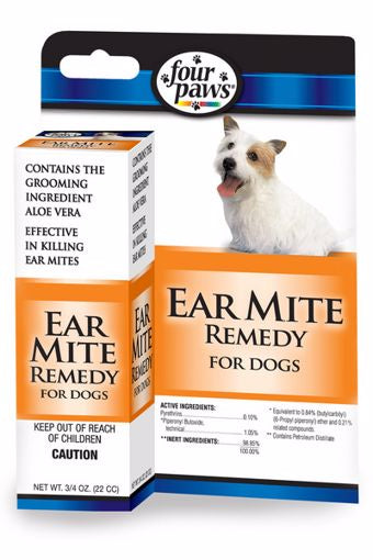 Aloe Ear Mite Treatment for Dogs .75 oz