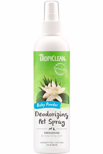 Baby Powder Deodorizing Pet Spray 8oz