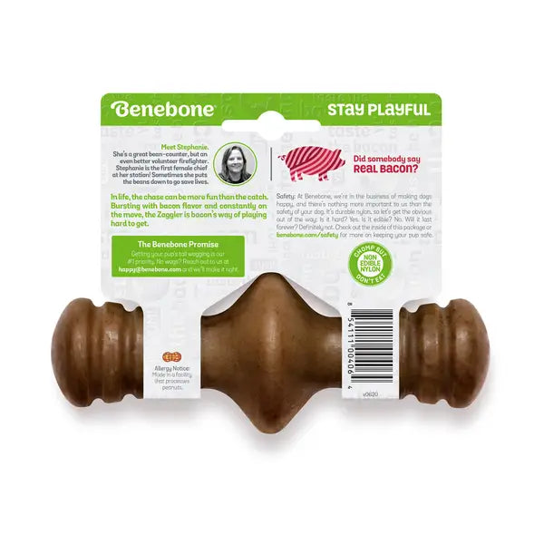 Benebone Sm. Zaggler - Bacon Flavor