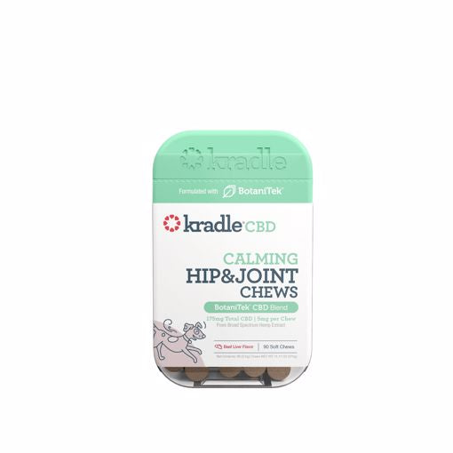 Kradle CBD Calming Hip & Joint Chew Beef- 90 Ct