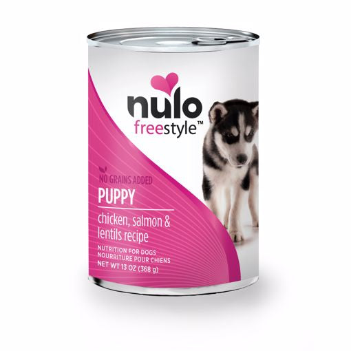 Nulo Freestyle Puppy Food Grain Free - Chicken/Salmon/ & Lentils Recipe 13 oz