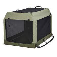 Canine Camper Tent Crate - Green 36 in.