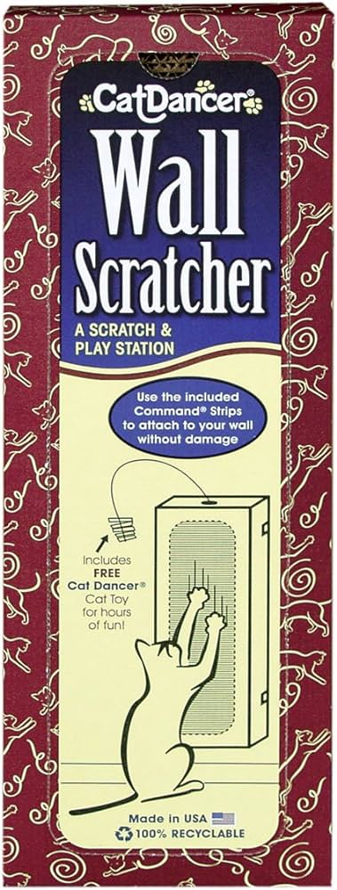 Cat Dancer Wall Scratcher