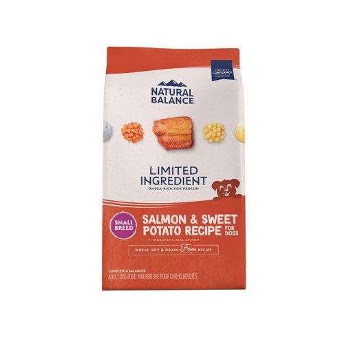 Natural Balance Salmon & Sweet Potato Dry Dog Food-4lbs