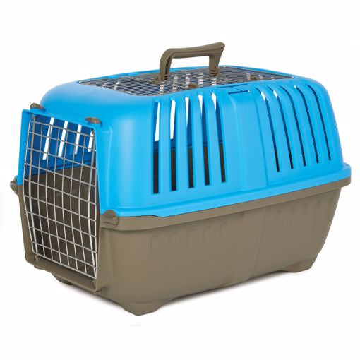 Spree 24" Double Door Travel Carrier - Blue