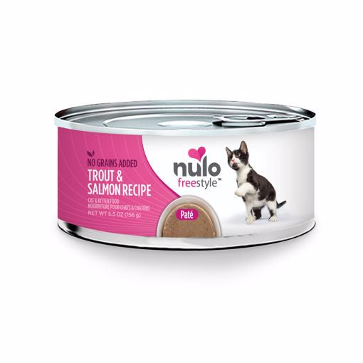 Nulo Freestyle Cat Grain Free-Trout/Salmon 5.5oz.