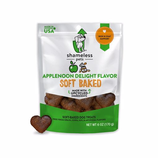 Shameless Pets Soft Baked Biscuits Peanut Butter Apple 6oz