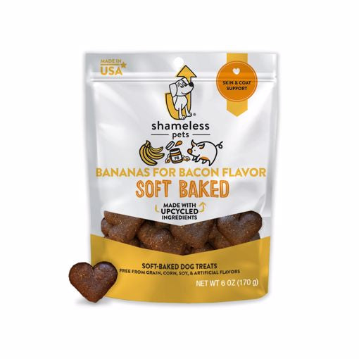 Shameless Pets Soft Baked Biscuits/Bananas for Bacon 6oz.