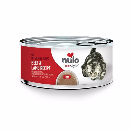 Nulo Freestyle Cat Grain Free -Beef/Lamb 5.5oz.