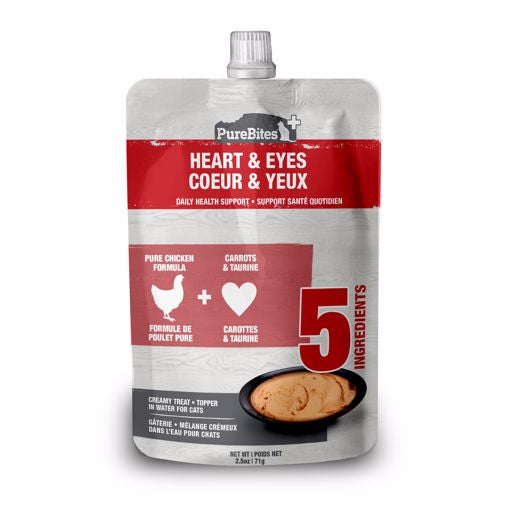 Pure Bites Heart & Eyes Cat Treat Topper 2.5 oz