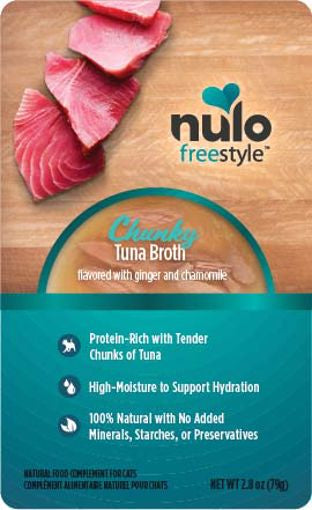 Nulo Freestyle Cat Chunky Broth- Tuna Pouch 2.8oz.