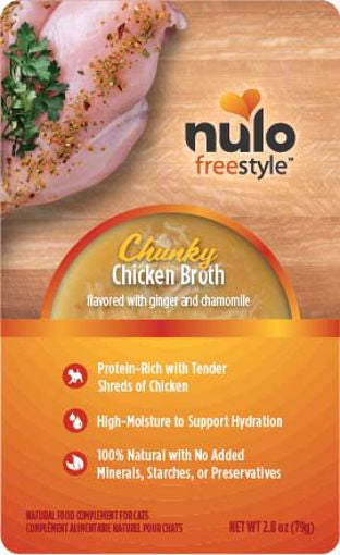 Nulo Freestyle Cat Chunky Chicken Broth Pouch 2.8oz.