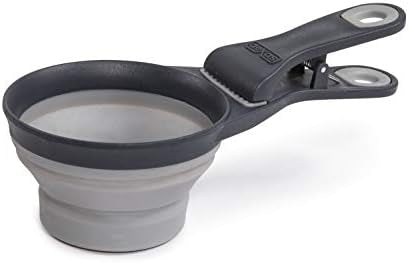 Collapsible Klipscoop 1 cup grey