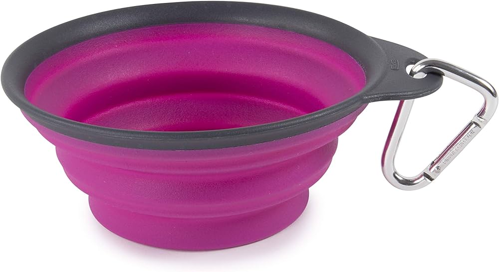 Collapsible Travel Cup Small Fuchsia