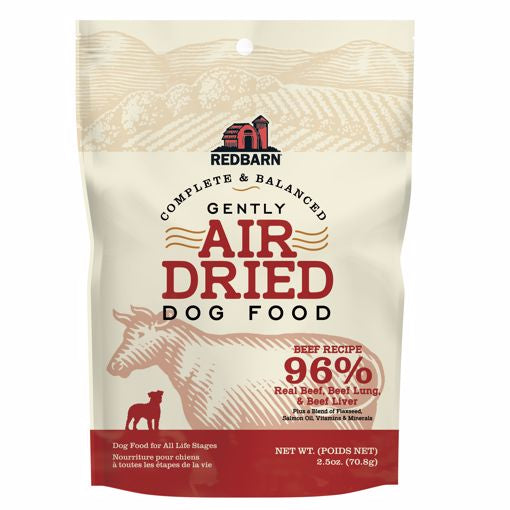 Air Dried Dog Food Trail 2.5oz -Beef