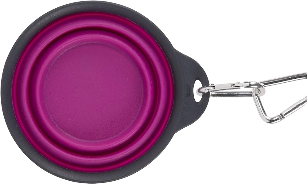 Collapsible Travel Cup Small Fuchsia