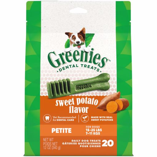Greenies Petite Dental Bone- Sweet Potato-12 oz.
