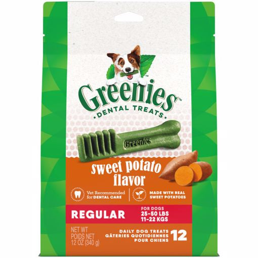 Greenies Regular Dental Bone-Sweet Potato-12 oz.
