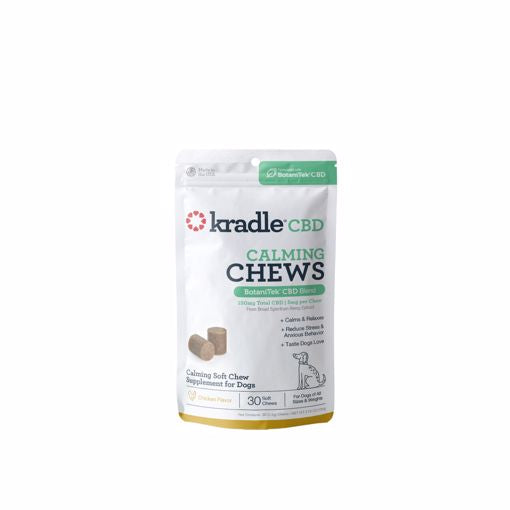 Kradle CBD Calming Chew for Dogs - Chicken 30 Ct.