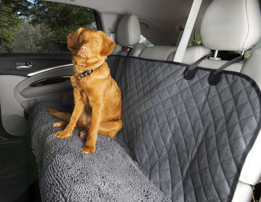 Dirty Dog Car Bench Seat Cover/Hammock - Grey 54 x58in.