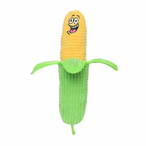 Tuffy Funny Food - Corn - Dog Toy