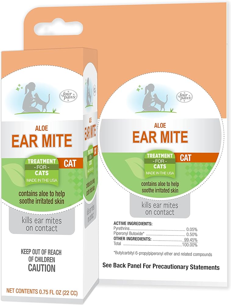 Ear Mite Remedy 0.75oz - Cat
