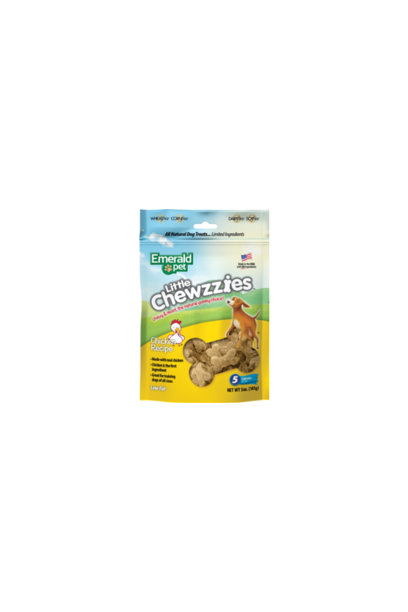 Emerald Pet Little Chewzzies Dog Treats Chicken Recipe 5oz