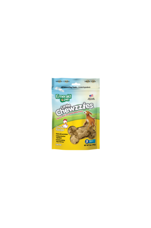 Emerald Pet Little Chewzzies Dog Treats Chicken Recipe 5oz