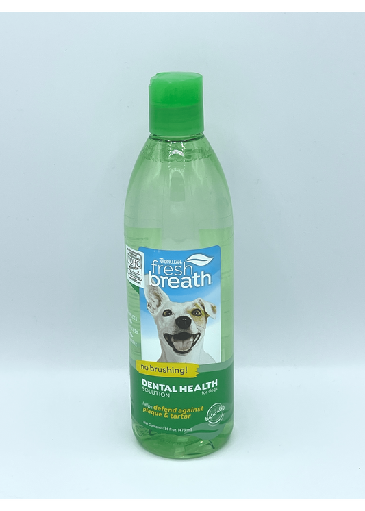 Fresh Breath Dental Health Solution For Dogs 8oz