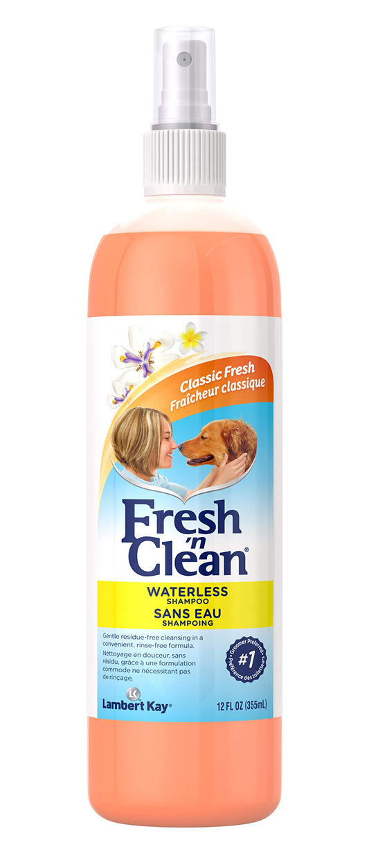 Fresh N Clean Waterless Shampoo- Classic Fresh 12oz.
