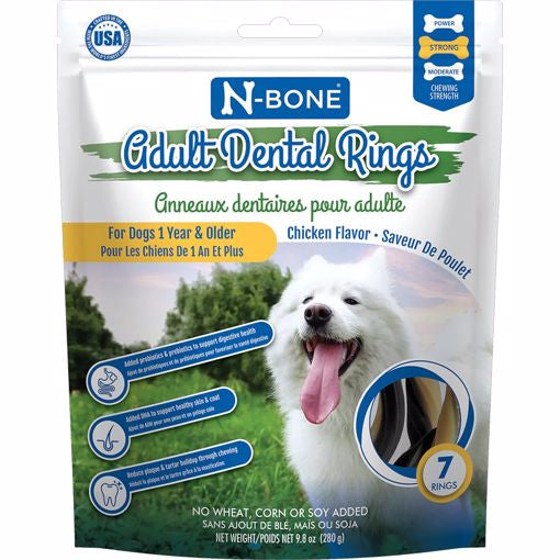 N-Bone Adult Dental Rings - Chicken