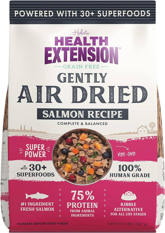 Health Extension Gently Air Dried Dog Food 2lb - Salmon